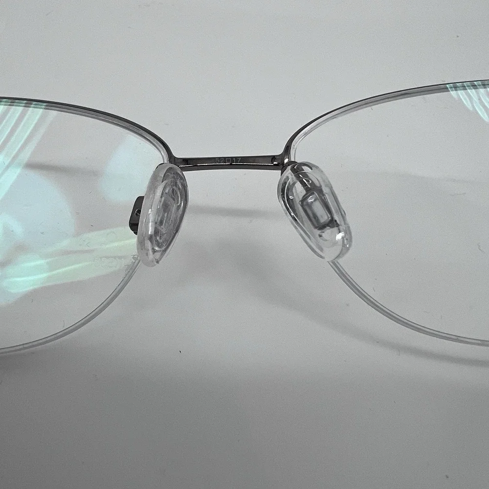 Elle Eyeglasses, Frames Only, EL 13472 BR, 52-17-135, Metal/Plastic, Copper/Blue